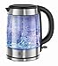 Russell Hobbs 21600-57 Bouilloire Glass Acier chromé et noir 1, 70 Litre,...