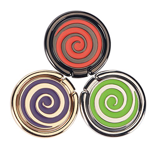 Olize anello di metallo Phone grip Holder ruotabile di 360Â gradi, supporto da tavolo, anti goccia anello cavalletto telefoni intelligenti per iPhone 7Â 8Â Plus Samsung Galaxy S8Â smartphone/tablet