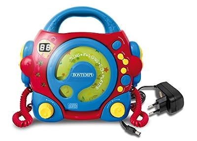 Bontempi - Sd 9970.2/ad - Lecteur Cd - 2 Micro Avec Adaptateur