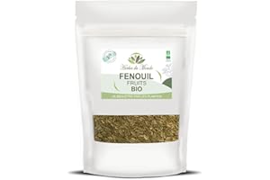 Herbes du Monde - Tisane Fenouil BIO Doux Graines - Infusion d'Allaitement Organic - Tisane Diurétique Drainante/Détox - 1 sachet de 150g Certifiée AB