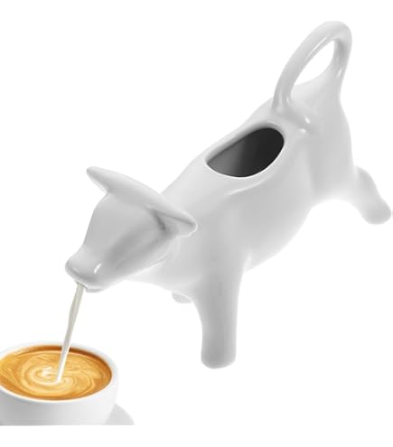 Bricco Per Latte A Forma Di Mucca - Mini Brocca 30ml Per Tè E Caffè, Design Divertente - Foto 13