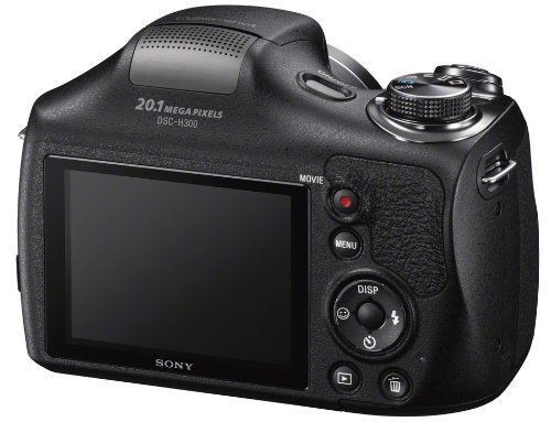Sony H300 Digital Compact Camera - Black (20.1MP, 35x Optical Zoom) - Image 6