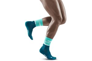 CEP - THE RUN COMPRESSION SOCKS MID CUT für Herren | Mittellange Laufsocken mit Kompression | Regenerierende Kompressionsstrümpfe für Männer