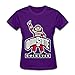 Produktbild Nana-Custom Tees Damen T-Shirt Gr. XXL, Schwarz - Violett