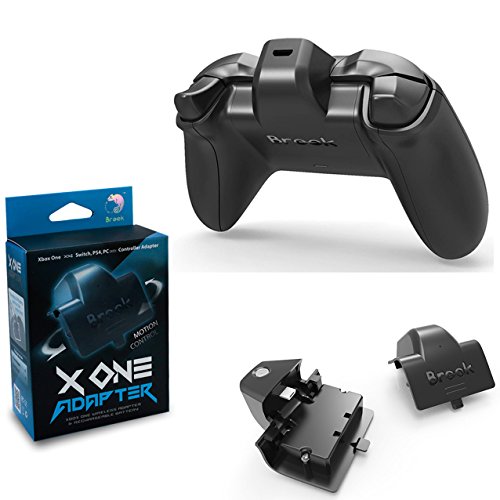 Brook X One Adapter Wireless Adapter & Rechargeable Battery for Xbox One Controller to PS4 NS Switch PC