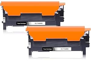 Jhaan CLT-P406C CLT-K406S toner kompatybilny z Samsung CLX 3305 toner czarny Samsung CLP 365 Toner Samsung Xpress C460W C460FW C460 C460 C410W CLX 3300 CLX 3305W CLP 360 (2 czarne)