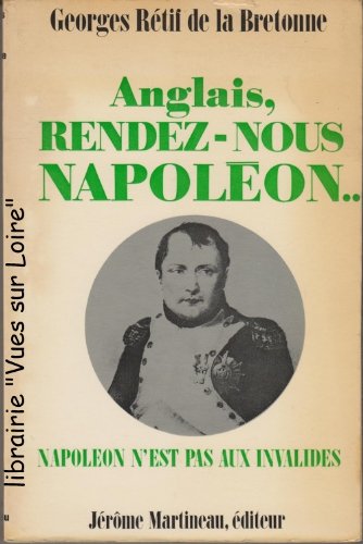 Le Livre Anglais Rendez Nous Napoleon Napole B0070wjoz8 - 