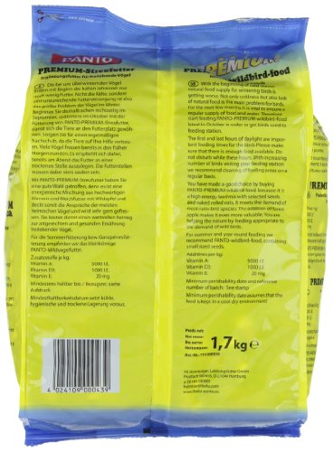 Panto Premium Streufutter, 4er Pack (4 x 1.7 kg) - 3