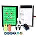 Produktbild BizoeRade Professional Fußball Taktikmappe Taktiktafel Fußball Coach-Board mit Stifte, Radiergummi, Magneten,Aufbewahrungstasche