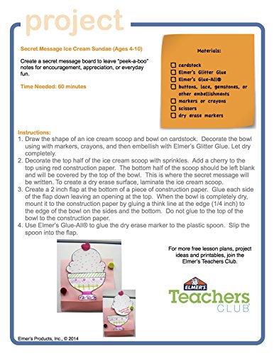 Elmer s Swirl Glam Glitter Glue Pens 1 78oz 5 Pkg-Brights