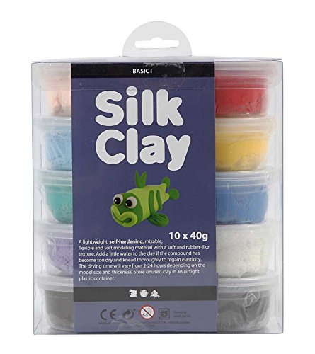 Silk Clay Basicset I, 10 x 40 g Dose - 2