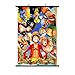 Produktbild Wallscrolls-Wonderland Anime Manga One Piece Stoffposter Tapete Plakat Rollbild Wand Dekoration Geschenk Straw Hat Pirates Wallscroll Luffy Nami Sanji Zoro Usopp Nico Robin Brook Franky Chopper 60x90CM