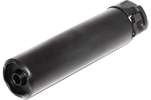 AIRSOFT SHOOTER SHOP Airsoft 5KU 158mm SOCOM556 RC2 Suppressor with -14mm CCW Flashider Black