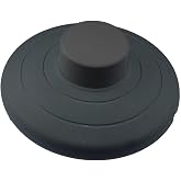 Single-Business 529392 Ground Type Intermediate Puar On Off Switch Ground Button Lamp Switch Black