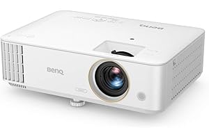 BenQ TH685P 1080p DLP projektor gamingowy, 3500 lumenów, HDMI, 3D, niski czas reakcji do konsoli do gier, biały, 9H.JL877.14E