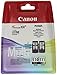 Price comparison product image Canon PG510-CL511 Ink Cartridge - Black/Colour (Pack of 2)