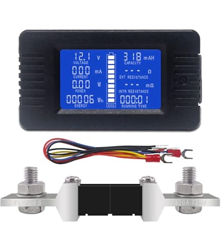 ULTIMO VOLTMETRO AMPEROMETRO combo tensione 100A 20A 6,5~100VDC