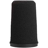 Shure RK345 pour Les Microphones Sm7A et Sm7B Le Pare-Brise de Remplacement en Mousse Noire - Réduit la Respiration et Le Bru