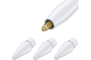 sciuU Tips Compatible with Apple iPad Pro pencil - [3 Pack] Apple Pencil Replacement Tips iPencil Nib for iPad Pro 11 inch 10.5 inch 12.9 inch 9.7 inch Apple Pencil