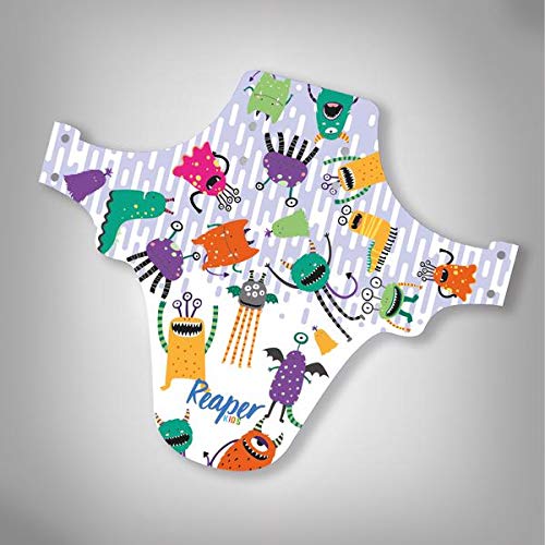 Reaper Accessories Easy-fit Front Mountain Bike Mud Guard Cycle Cycling Fender - Fits 24", 26" & 27.5" - Monsters