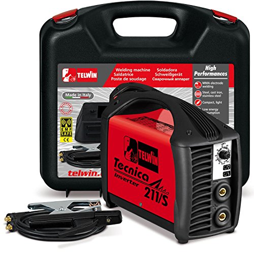 Telwin Tecnica 211/S - Soldadora electrodos MMA inverter