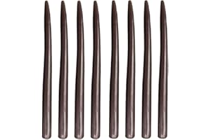 HOUSON 50 PCS carp accessories, fishing accessories carp fishing tackle safety clips anti tangle sleeve tail rubber tubes 4.5 cm