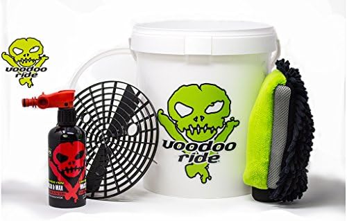Voodoo Ride Exterior Beginner Set with Bucket White Car Care Exterior Cleaning