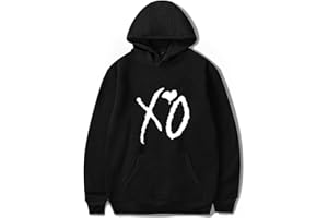 OUHZNUX Sweat À Capuche The Weeknd 2D XO Print Femmes/Hommes Sweat À Manches Longues Vêtements De Sport Décontractés Couple Street Hoodie Xxs-3Xl