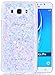 Price comparison product image Galaxy J7 2016, Bling Mobile Phone Case Cover For Samsung Galaxy J7 2016 Bling Crystal Design Case, Roreikes Tpu Case Non-Slip Silicone Soft Crystal Glitter Clear Hard Back Phone Case Anti-scratch Mobile Phone Cover