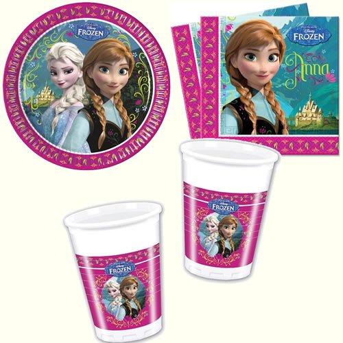 6 Partytüten * Frozen – Die Eiskönigin * für Party und Geburtstag // Geburtstag Party Fete Set Disney Prinzessin Anna Mädchen Mottoparty Geburtstagstüten Mitgebsel Tüten Geschenktüten - 2
