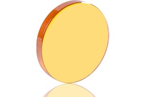 MCWlaser 19mm Lentille Laser Focal Lens ZnSe pour la Machine de Marquage et Graveur au Laser CO2 laser Coupe D: 19mm FL: 2 pouce