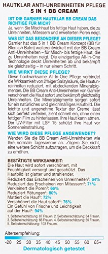 Garnier Hautklar BB Cream Anti-Pickel Gesichtspflege (1 x 50 ml) - 7