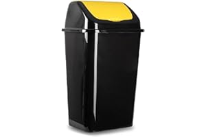 Acan Tradineur - Pattumiera con coperchio basculante per riciclaggio, in plastica, capacità: 30 litri, riciclaggio per plastica/metallo, 59 x 40 x 33 cm