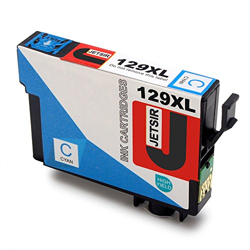 JETSIR Kompatibel Druckerpatronen Ersatz für Epson T1291 T1292 T1293 T1294, Hohe Ergiebigkeit Kompatibel Mit Epson WorkForce WF-3520DWF WF-3530DTWF WF-3540DTWF WF-7015 WF-7515 WF-7525/Stylus SX235W SX425 SX445W SX535WD SX420W SX440W SX525WD SX620FW/Office BX320FW BX525WD BX535W BX625FWD BX630FW BX635FWD BX925FWD BX935FW Drucker (9 Schwarz, 3 Cyan, 3 Magenta, 3 Gelb) - 3