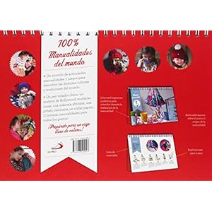100% Manualidades del mundo: ¡Con 30 manualidades originales para dar la vuelta al mundo! (Actividades y destrezas)