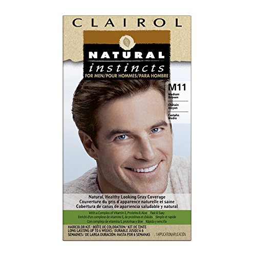 Clairol Natural Instincts Hair Color For Men M11 Medium Brown 1 Kit (Pack Of 3)