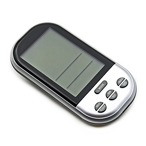 Bearhoho Wireless Digital Meat Cooking Thermometer and Timer, Instant Read Thermometer for Grill, BBQ, Oven, Smoker, Kitchen with Stainless Steel Probe(White) by Bearhoho - 3