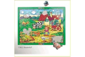 Lutz Mauder Verlag, Einsetzpuzzle 12-tlg. "Bauernhof"
