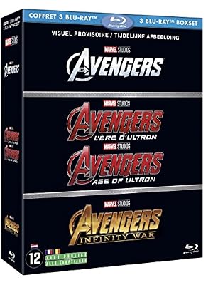 Joss Whedon Avengers + Avengers : L'ère d'Ultron + Avengers : Infinity War [Blu-ray]