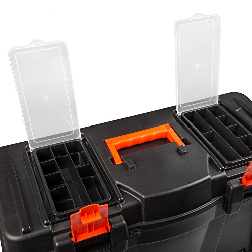 Kunststoff Werkzeugkoffer 60 cm – ORANGE LINE – - 2