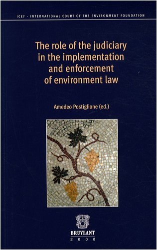 The role of the judiciary in the implementation and enforcement of environment law : Edition en anglais