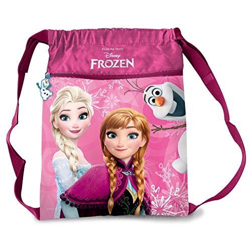 Preisvergleich Produktbild Star Licensing Disney Frozen Kinderrucksack Turnbeutel mit Kordelzug, mehrfarbig (mehrfarbig) - 44808