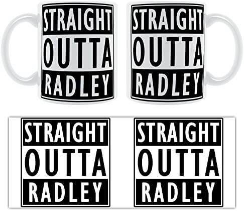 STRAIGHT OUTTA RADLEY - Stylised Chunky Mug Gift
