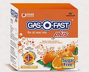 Buy Mankind Gas O Fast Plus 48 Tablets Online At Low Prices In India Amazon In
