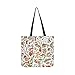 Produktbild Boundless Funny Christmas Wallpaper Seamless Handdrawn Canvas Tote Handbag Shoulder Bag Crossbody Bags Purses For Men And Women Shopping Tote
