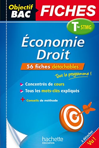 Download Objectif Bac Fiches Détachables Eco-Droit Term Stmg