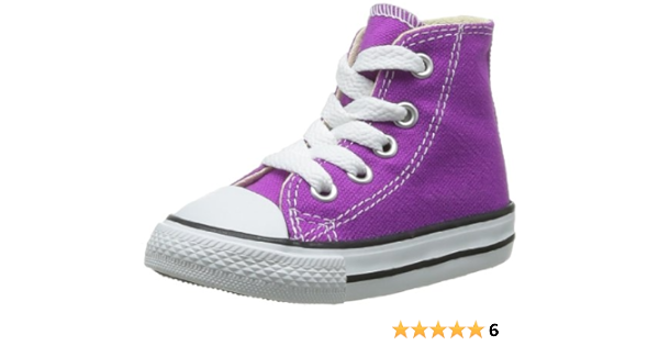 purple infant converse