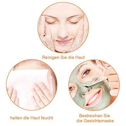 Lictin Gesichtsmaske Pinsel Kosmetik Pinsel Beauty Mask Pinsel Maskenpinsel Kosmetik Masken Pinsel Maskenpinsel Maske Bürste für Gesichtsmaske Gesichtsmaske Werkzeug - 6