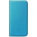 Produktbild Samsung Flip Wallet Case Cover Hülle mit Magnetischem Verschluss und Integriertem Kartenfach für Galaxy S6, blau