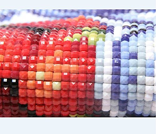 Set Diamond Painting Strass Mosaik Bild Basteln Bastelset Steine Eisbären 25×30 - 5